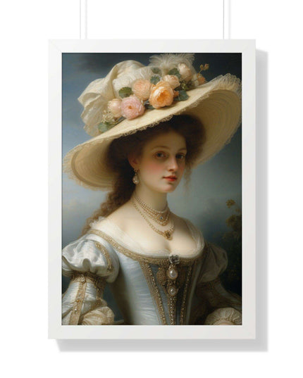 Elegant Femme Fatale: Sustainable Art Print for Stylish Home Interiors