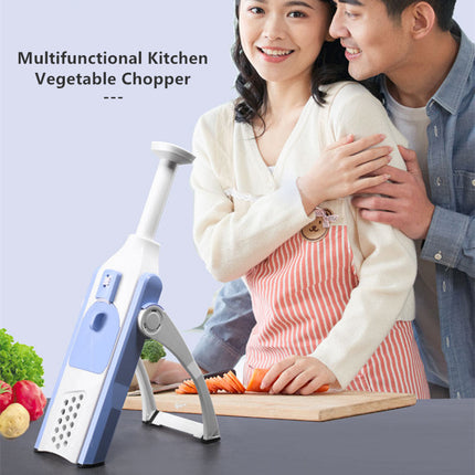 5 In 1 Kitchen Multifunctional Vegetable Cutter For Shred Slice Cut Grind Wave