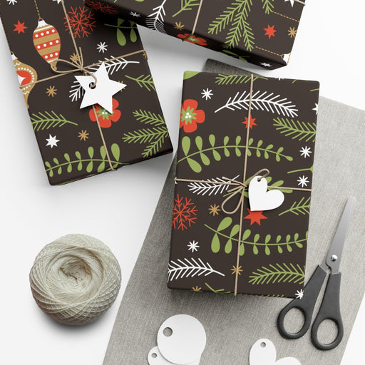 Deluxe American-Crafted Festive Gift Wrap Set featuring Matte & Satin Finishes