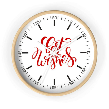 Opulent Holiday Chic Wall Clock - An Exquisite Timekeeper for Elegant Interiors