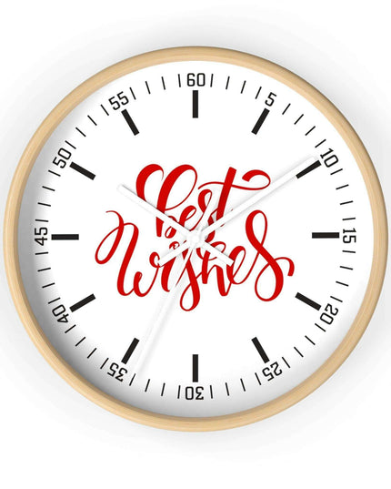 Opulent Holiday Chic Wall Clock - An Exquisite Timekeeper for Elegant Interiors