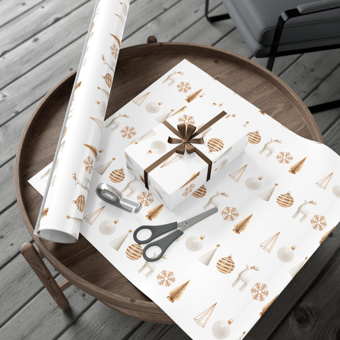 Customizable Sustainable 3D Gift Wrap Collection - Festive Finishes Edition