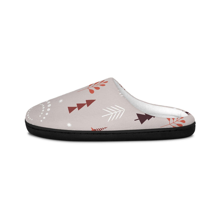 Luxurious Customizable Christmas Flannel Slippers for Men
