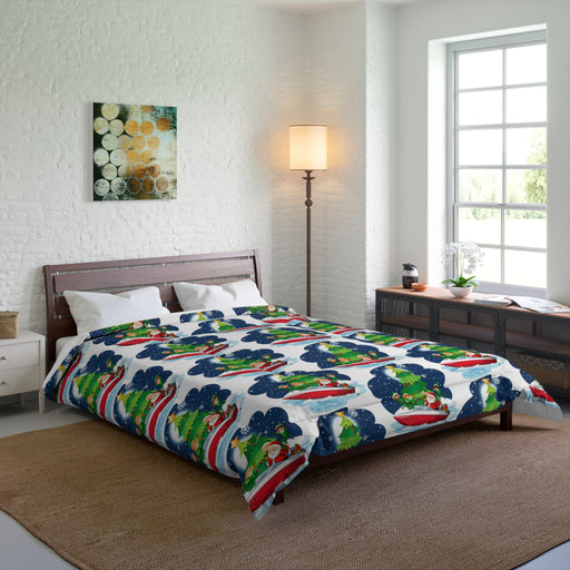 Maison d'Elite Christmas Comforter - Premium Snug Blanket Printify