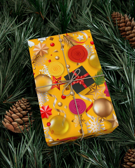 Exquisite 3D Luxury Christmas Gift Wrap Collection: Matte & Satin Options