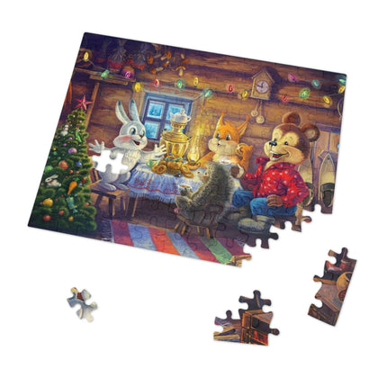 Holiday Cheer Jigsaw Puzzle - Premium Family Fun