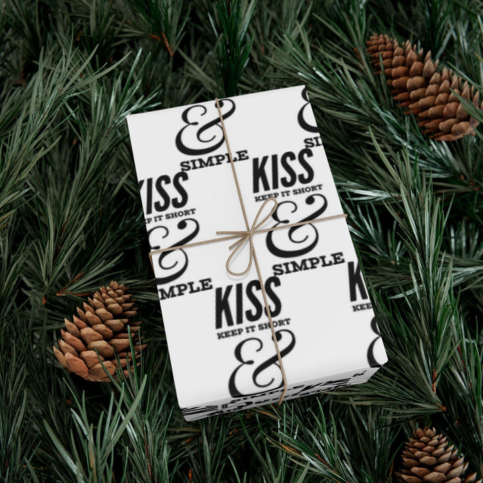 KISS - Quote Wrap Paper - Matte & Satin Finishes, USA-Made Printify