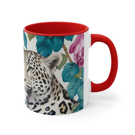 Chic Kireiina Two-Tone Ceramic Coffee Cup - Eye-Catching 11oz Mug