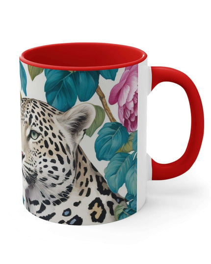 Chic Kireiina Two-Tone Ceramic Coffee Cup - Eye-Catching 11oz Mug