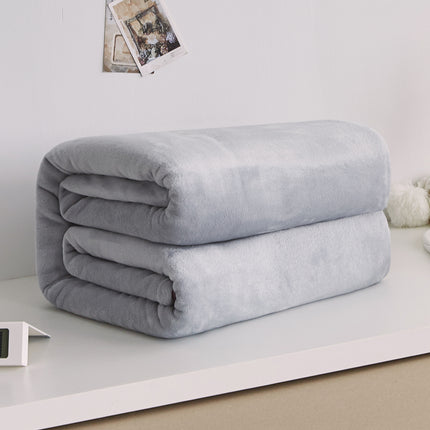 Peekaboo Studio Flannel Coral Blanket - Soft, Cozy, and Warm