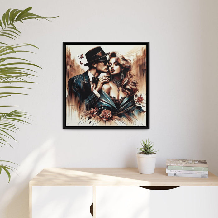 Romantic Elegance - Stylish Matte Canvas Wall Art
