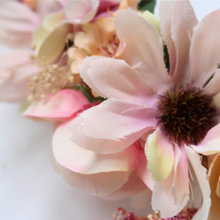 Peekaboo Studio Seaside Flower Girl Wreath - Floral Design & Adjustabl