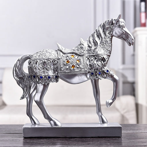 European Inspired Handmade Animal Resin Art Piece