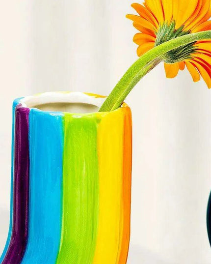 Colorful Harmony Vase - Brighten Your Home with Joy