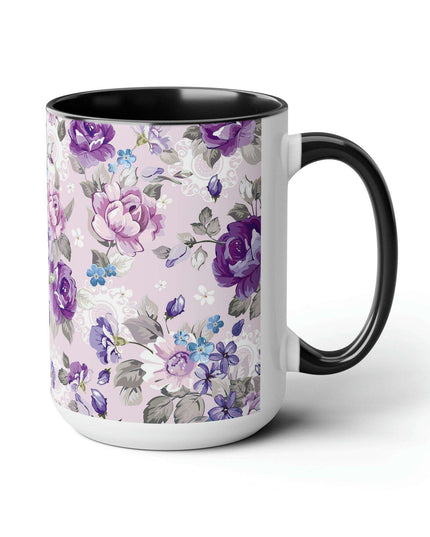 Elegant Duo: Maison Two-Tone Ceramic Coffee Cups