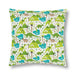 Waterproof Outdoor Floral Pillows - Durable Polyester Broadcloth Cover - Easy Maintenance