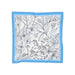 Blue Spring Floral Sheer Scarf - Elegant Lightweight Wrap for Stylish Sophistication