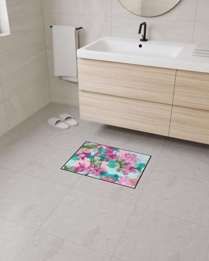 Elegant Floral Non-Slip Area Rug for Modern Home Elegance