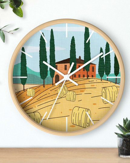 Luxurious Artisan Wooden Wall Clock - A Perfect Fusion of Elegance and Functionality