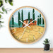 Elite Business Wooden Wall Clock - Timeless Elegance and Precision Engineering
