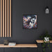 Elegant Valentine Matte Canvas Print Set with Black Pinewood Frame - Modern Home Decor Upgrade