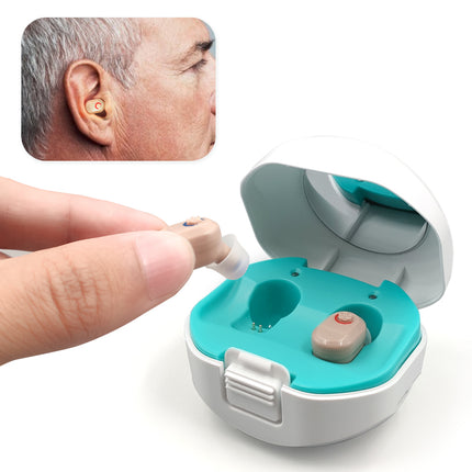 Wireless Invisible In-Ear Sound Amplifier — 16-Hour Battery, 115dB Output, Binaural or Single | Très Elite