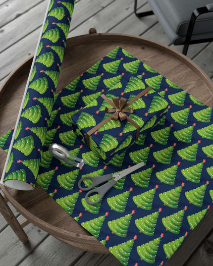 Sophisticated 3D Holiday Gift Wrap Set Crafted in the USA