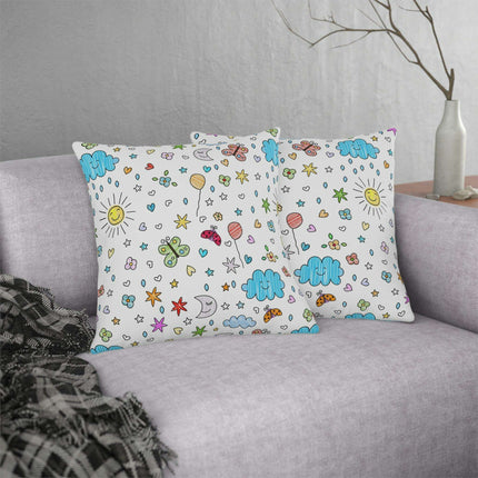 Chic Waterproof Floral Throw Pillows for Stylish Outdoor Living