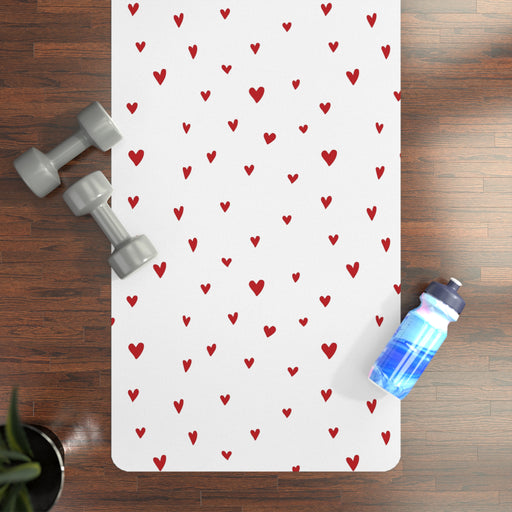 Maison d'Elite Valentine Rubber Yoga Mat - Custom Printed Anti-Slip Mat for Yoga