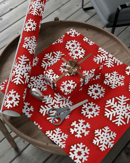 Elegant Customizable 3D Christmas Gift Wrap Set with Matte & Satin Finishes by Maison d'Elite