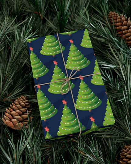 Sophisticated 3D Holiday Gift Wrap Set Crafted in the USA