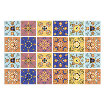 Peekaboo Studio 3D Self-Adhesive Art Tile Wall Sticker - Waterproof &
