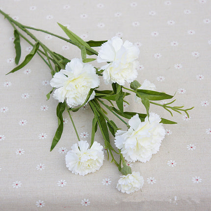 Peekaboo Studio Carnation Artificial Flower - Realistic & Durable Déco