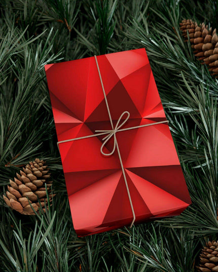 Eco-Friendly Elegance: Luxe Christmas Gift Wrap Set in Matte & Satin