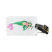 Enchanted Mermaid Travel Tag Set with Personalized Leather Strap