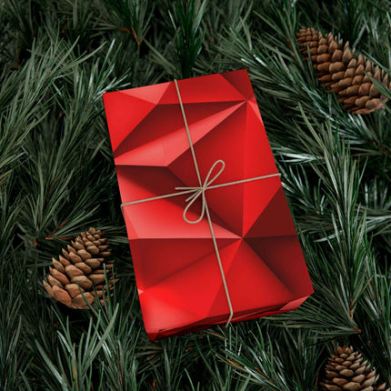 Eco-Friendly Elegance: Luxe Christmas Gift Wrap Set in Matte & Satin