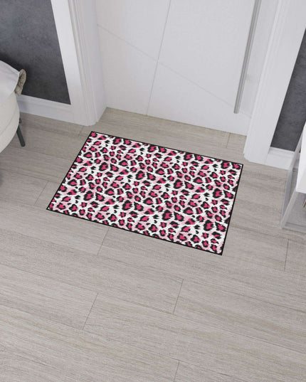Stylish Pink Leopard Print Area Rug for a Trendy Home Refresh