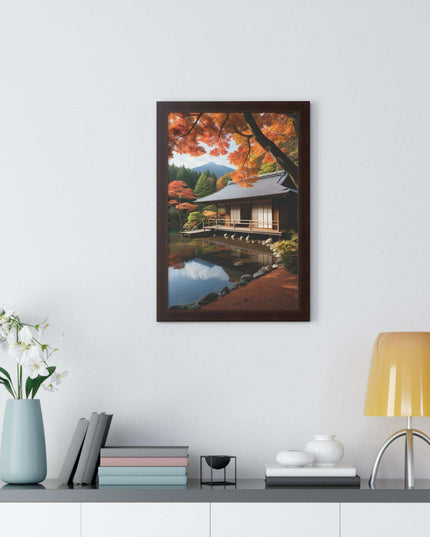 Tranquil Japanese Zen Garden Wall Art - Eco-Friendly Decor for a Serene Home