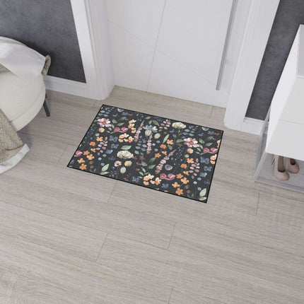 Timeless Elegance Floral Area Rug with Superior Grip - Refined Charm