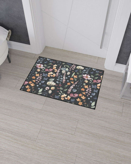 Timeless Elegance Floral Area Rug with Superior Grip - Refined Charm