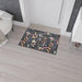 Elite Vintage Floral Floor Mat with Stylish Non-Slip Backing by Maison d'Elite