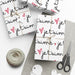 Opulent Romance - Eco-Friendly USA-Made Gift Wrap Paper