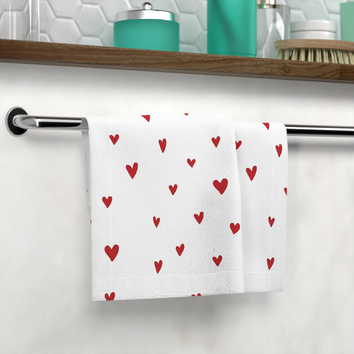 Elite Maison Unique Artist Design Valentine Face Towel