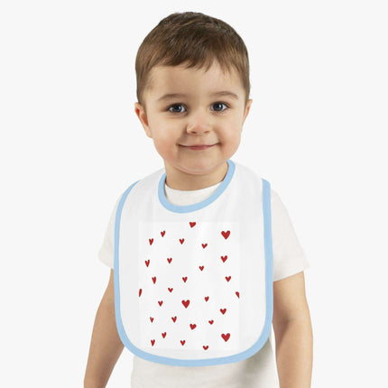 Stylish Baby Fleece Feeding Bib - Soft, Cozy, and Practical for Mealtime