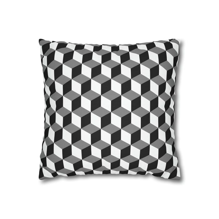 Square Design Decorative Pillow Cover for Home Elegance