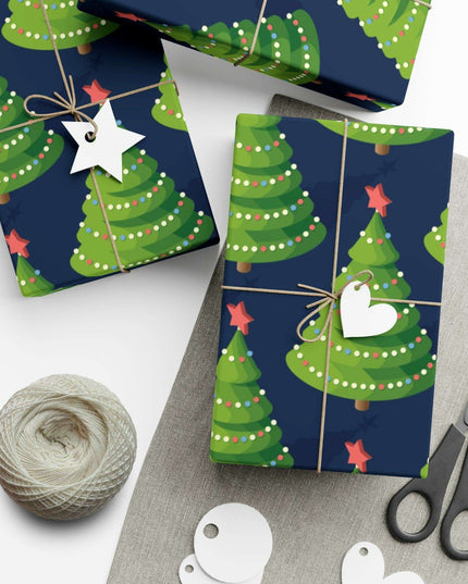 Elegant Eco-Friendly Gift Wrap Set: Premium Duo for Stylish Presentations