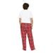 Indulgent Voyage Tartan Men's Pajama Set