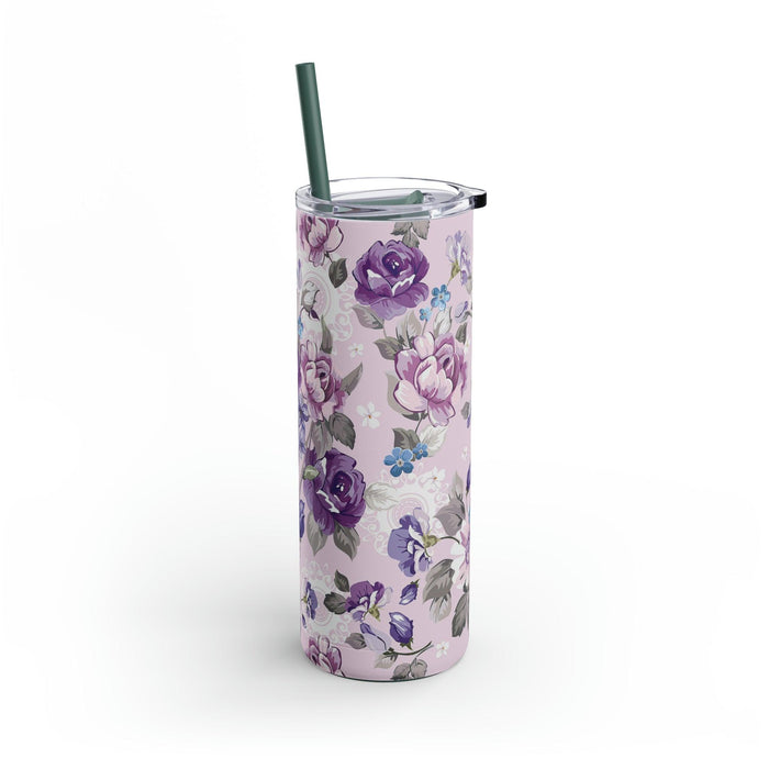 20oz Elegant Matte Stainless Steel Skinny Tumbler by Maars Maker - Sip in Luxury