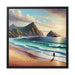 Ethereal Love - Enchanting Valentine’s Day Canvas Art with Stylish Black Frame
