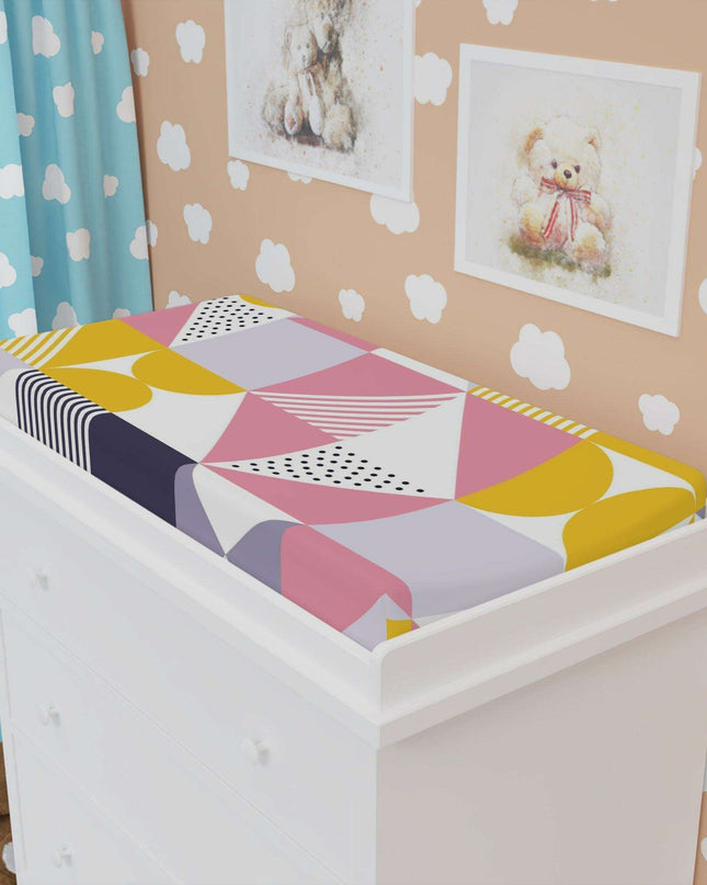 Personalized Luxury Baby Changing Pad Cover with Scandinavian Design